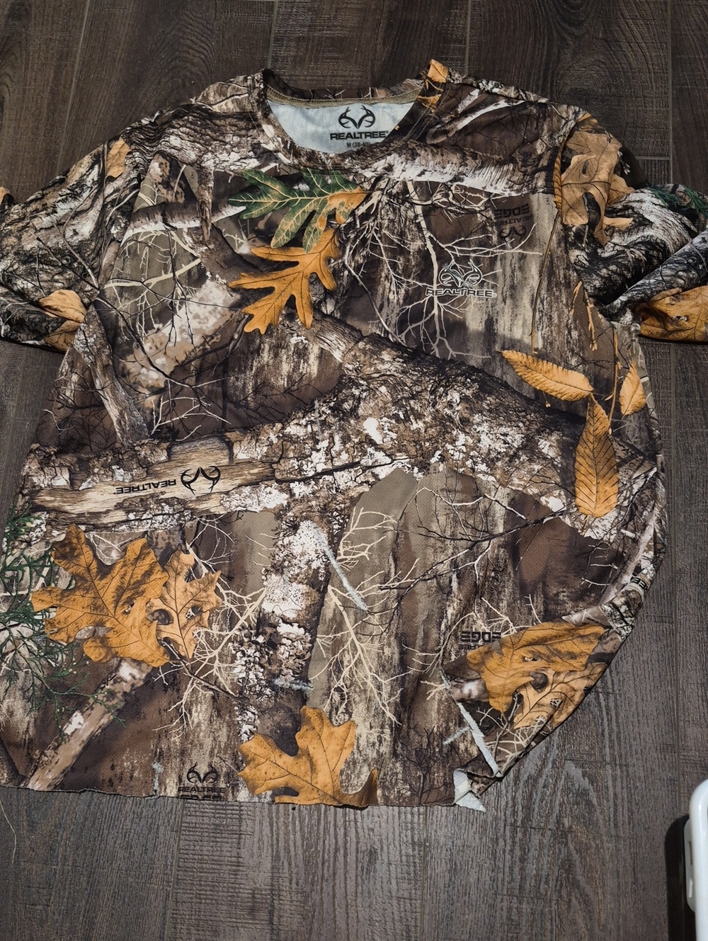 Realtree Distressed Camouflage Reptile Habitat Shirt